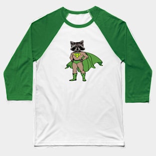 Super Raccoon Baseball T-Shirt